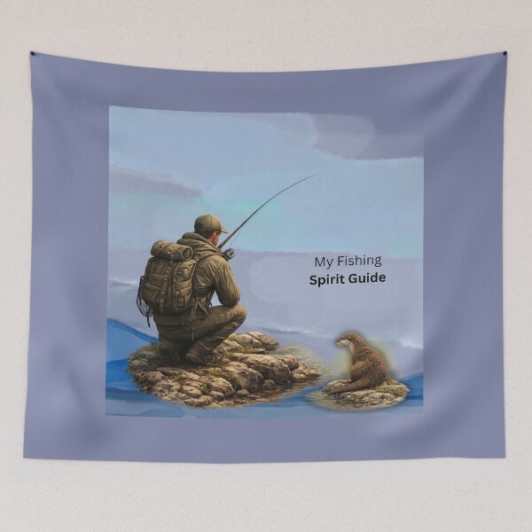 Item preview, Otter – My Fishing Spirit Guide | Wild Passions Collection designed and sold by GeoWild Designs.