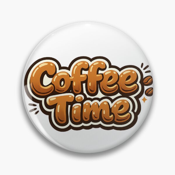 Item preview, CoffeeTime – Iced Coffee Bubble Letter Design designed and sold by Gletschie.