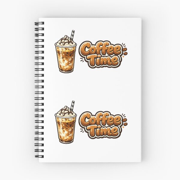 Item preview, CoffeeTime – Iced Coffee Bubble Letter Design designed and sold by Gletschie.