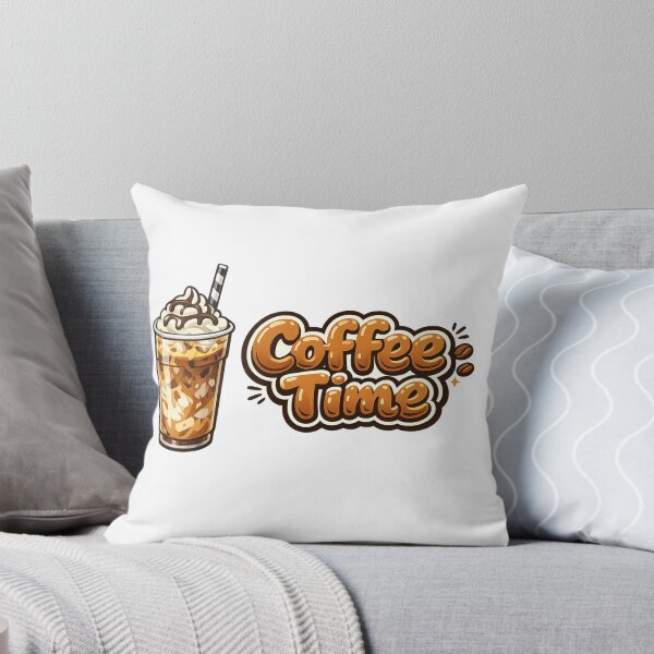 Item preview, CoffeeTime – Iced Coffee Bubble Letter Design designed and sold by Gletschie.