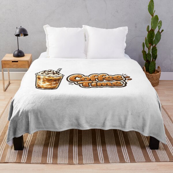 Item preview, CoffeeTime – Iced Coffee Bubble Letter Design designed and sold by Gletschie.