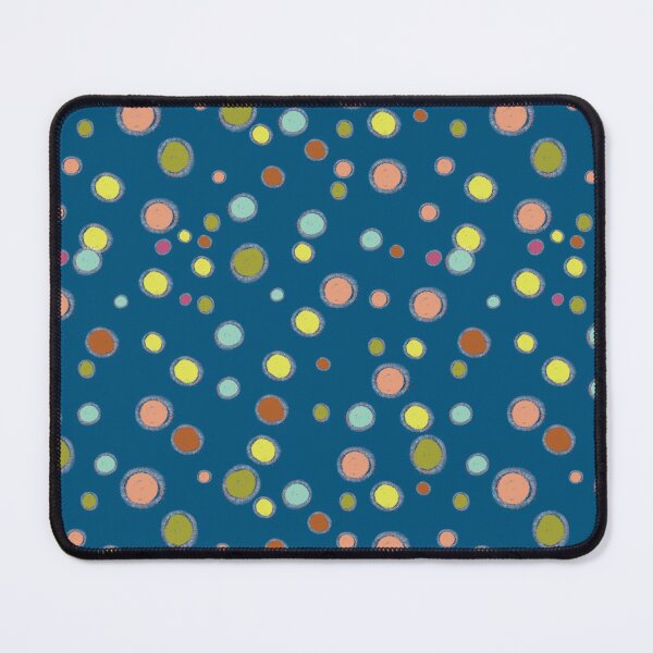 Item preview, Mid-Century Mod Embroidered Dots designed and sold by phatlizzardart.