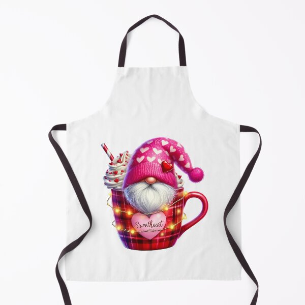 Item preview, Sweetheart Valentine Pink Gnome - Cute Romantic Heart & Nordic Love Design designed and sold by FuzionRaptor.