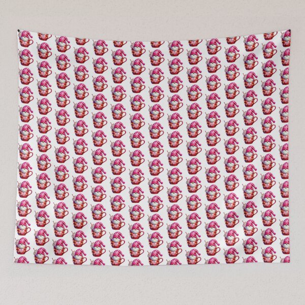Item preview, Sweetheart Valentine Pink Gnome - Cute Romantic Heart & Nordic Love Design designed and sold by FuzionRaptor.