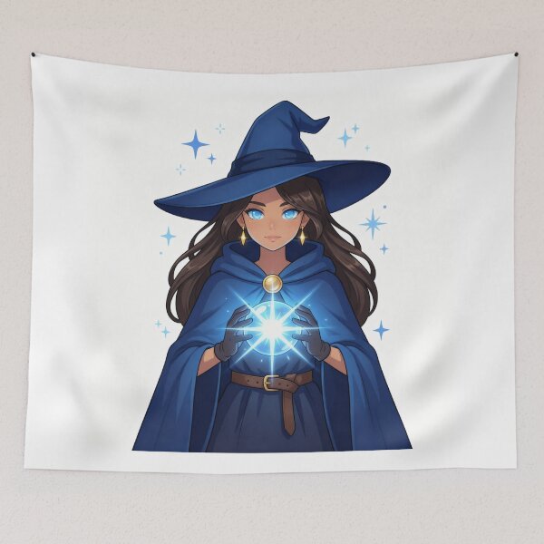 Item preview, Enchanted Star Witch designed and sold by AbstractAuraArt.