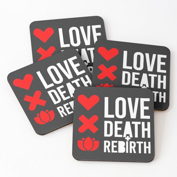 Item preview, Love Death Rebirth (White) designed and sold by nobody754.