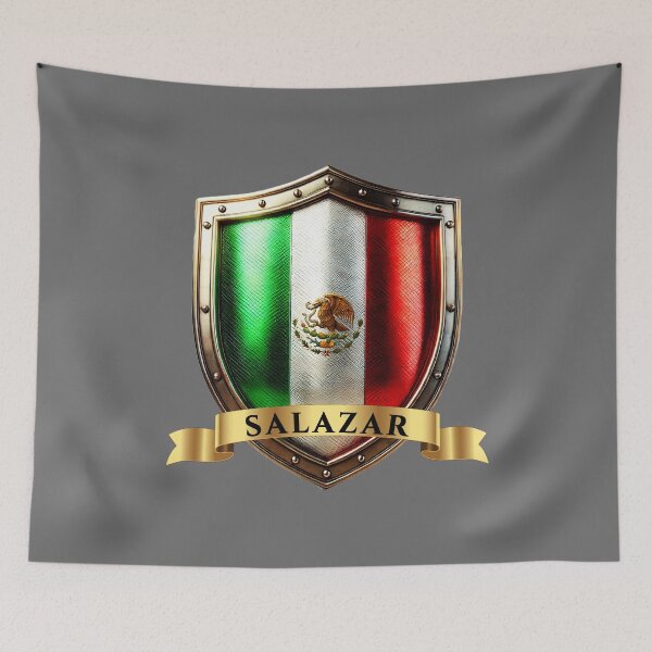Item preview, Salazar Mexico National Pride Shield designed and sold by Highlandkings.