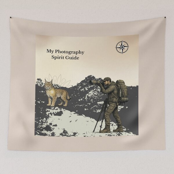 Item preview, Photography Spirit Guide Lynx – GeoWild Wilderness Art designed and sold by GeoWild Designs.