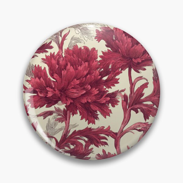 Item preview, Crimson Heirloom Peonies designed and sold by tamoora.