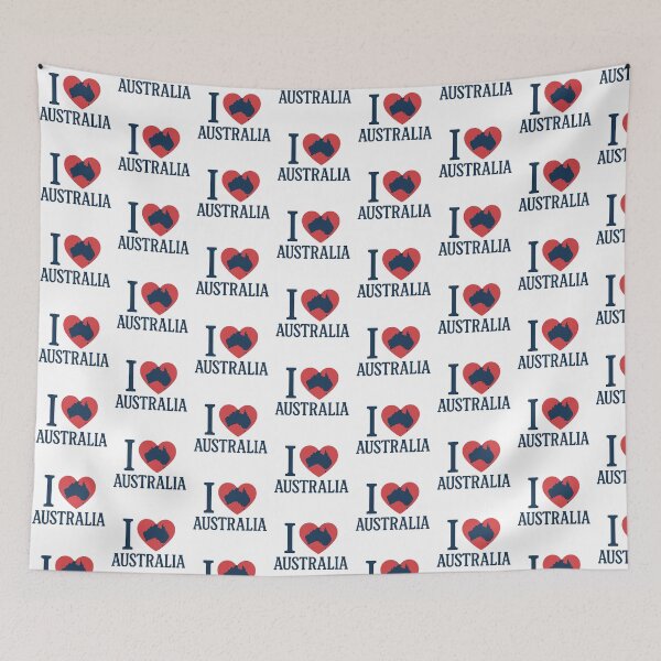 Item preview, I Love Australia Minimalist Design designed and sold by ANiyati.