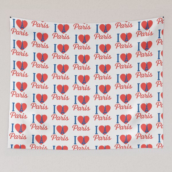 Item preview, I Love Paris Eiffel Tower Design designed and sold by ANiyati.