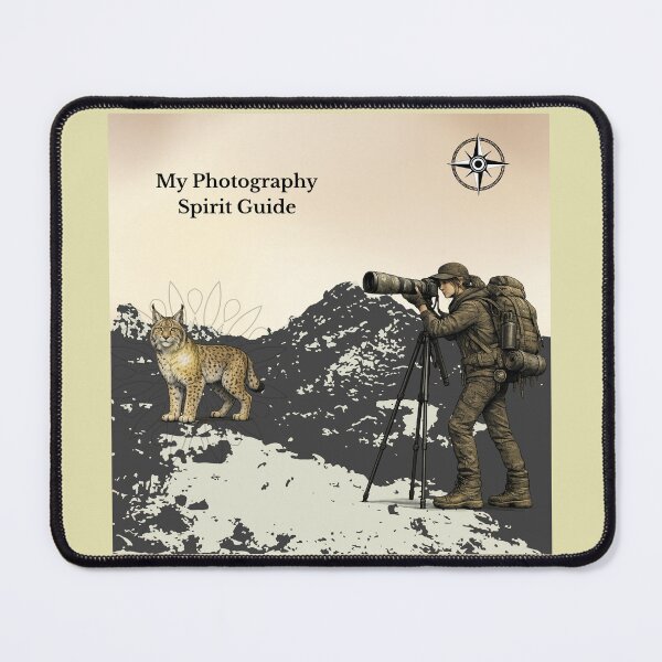 Item preview, Photography Spirit Guide Lynx – GeoWild Wilderness Art designed and sold by GeoWild Designs.