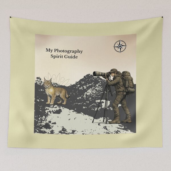 Item preview, Photography Spirit Guide Lynx – GeoWild Wilderness Art designed and sold by GeoWild Designs.