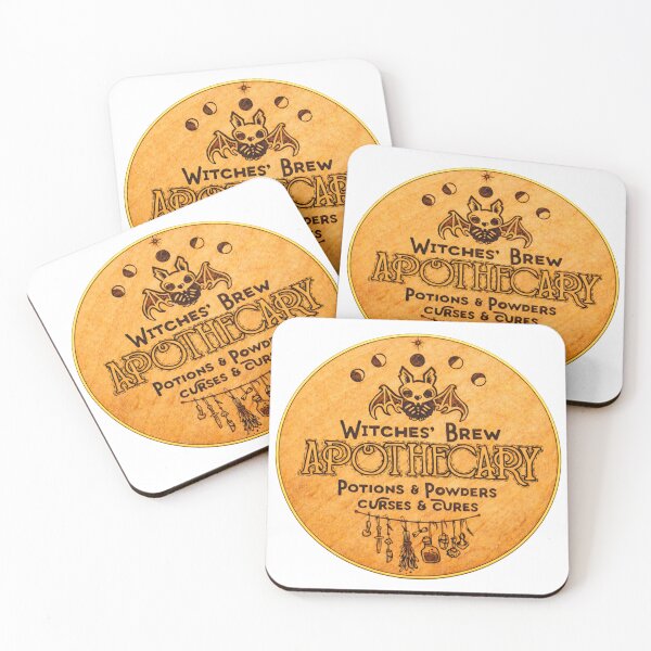 Item preview, Witches’ Brew Apothecary — Handcrafted Fantasy Illustration designed and sold by ScratchednBurnt.