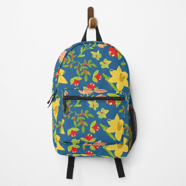 Item preview, Whimsical Blue Floral Pattern Sapphire Meadow Flowers designed and sold by studioaudrea.