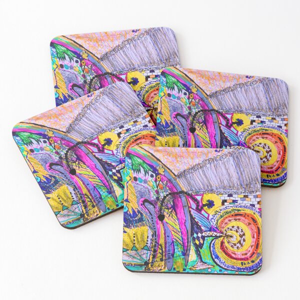 Item preview, Abstract Psychedelic Flow Hand-Drawn Art designed and sold by PavlosKyklos.