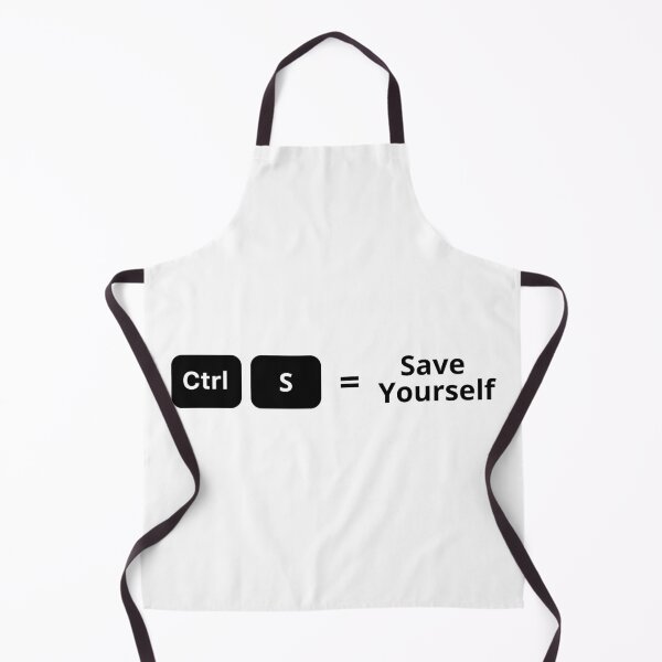 Item preview, Ctrl S- Save Yourself Minimalist Keyboard Shortcut Design designed and sold by DomKo10.