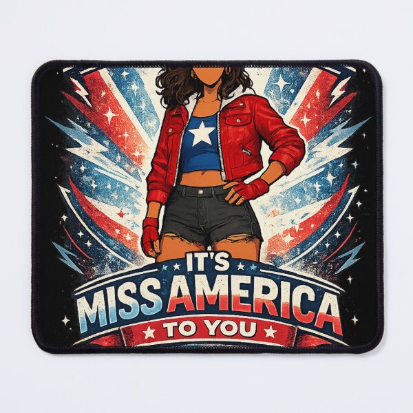Item preview, It’s Miss America to You – Powerful Afro-Latina Superhero Tee designed and sold by Dollette Heaven.
