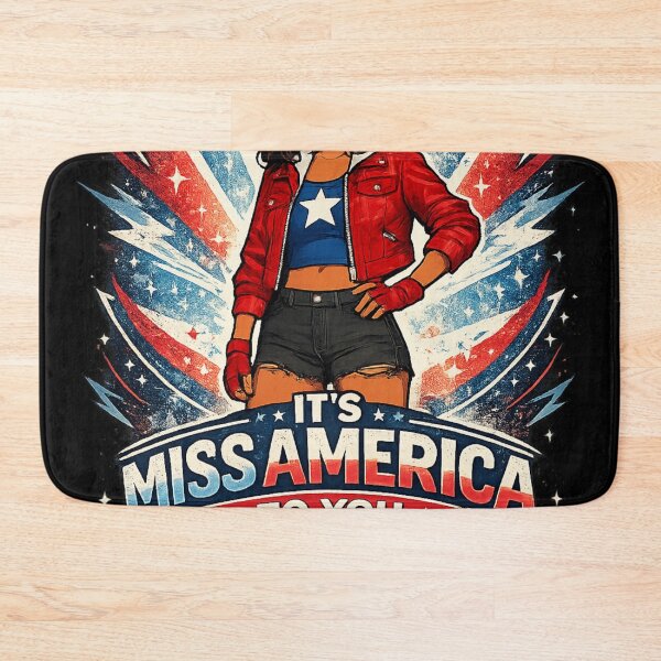 Item preview, It’s Miss America to You – Powerful Afro-Latina Superhero Tee designed and sold by Dollette Heaven.