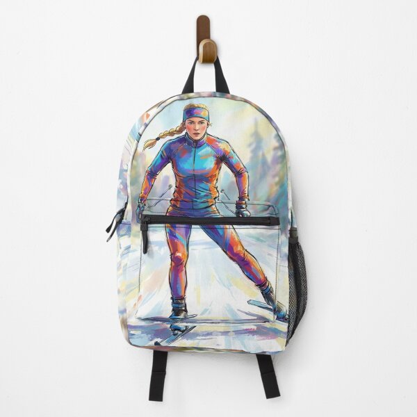 Item preview, Female Nordic Skier designed and sold by M-Y-A-R-T-.