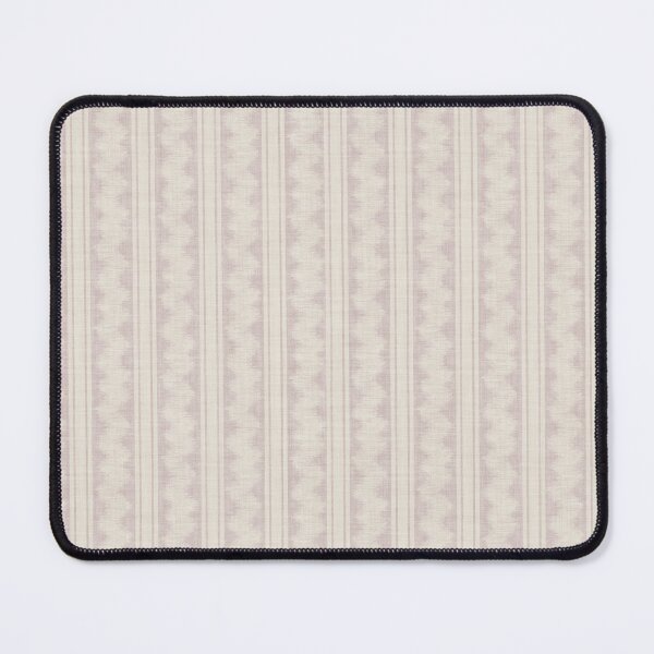 Item preview, Linear Ikat Zig Zag and Stripes with Linen Texture Mauve Pink designed and sold by JasmineGDesigns.