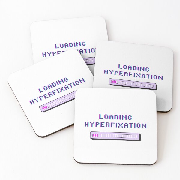 Item preview, Loading Hyperfixation - ADHD Glitch Loading Bar meme designed and sold by THMKagutsuchi.