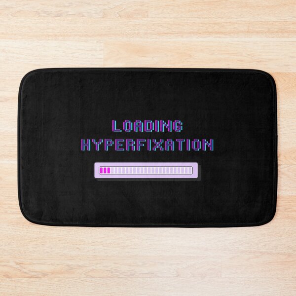 Item preview, Loading Hyperfixation - ADHD Glitch Loading Bar meme designed and sold by THMKagutsuchi.