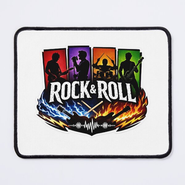 Item preview, Rock & Roll Fire Neon Band designed and sold by lorand-designs.