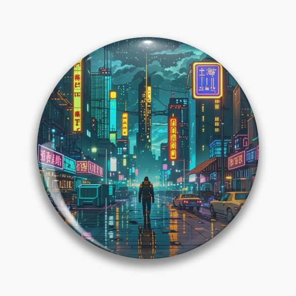 Item preview, Neon Pixelated Downpour designed and sold by Miguel123.