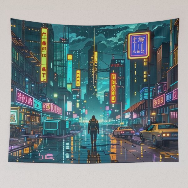 Item preview, Neon Pixelated Downpour designed and sold by Miguel123.