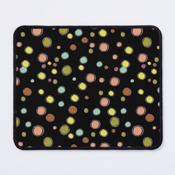 Item preview, Mid-Century Mod Embroidered Dots designed and sold by phatlizzardart.