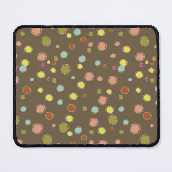 Item preview, Mid-Century Mod Embroidered Dots designed and sold by phatlizzardart.