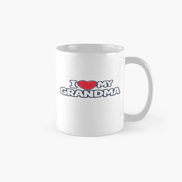Item preview, I Love My Grandma – Cute Family Love Typography Design designed and sold by alizo74.