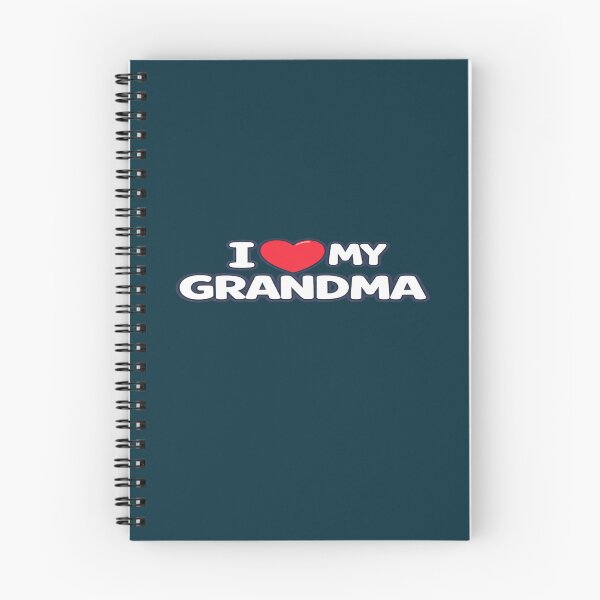 Item preview, I Love My Grandma – Cute Family Love Typography Design designed and sold by alizo74.