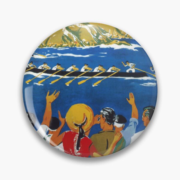 Item preview, Vintage Regatas de Traineras Poster | San Sebastián 1952 | Mid-Century Art | Basque Rowing Event | Vibrant Colors & Culture designed and sold by artofuniverse.