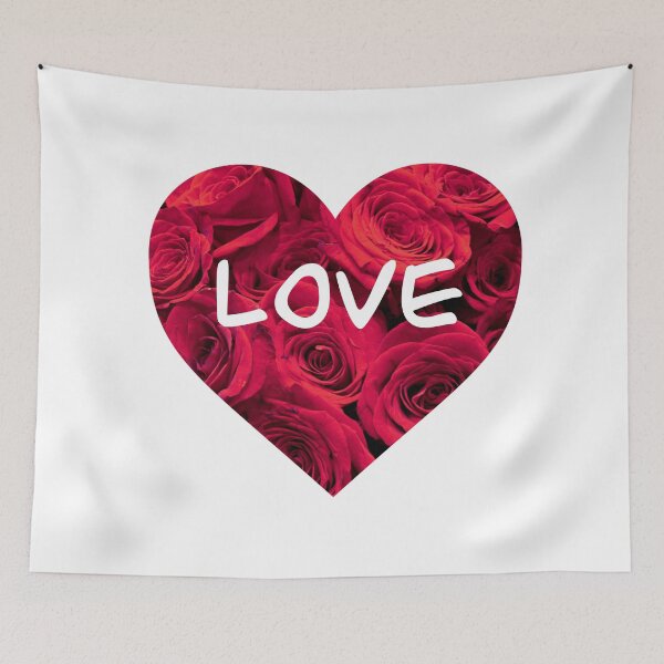 Item preview, Valentine heart design, love, romantic red roses, red floral photo  designed and sold by hollycooper.