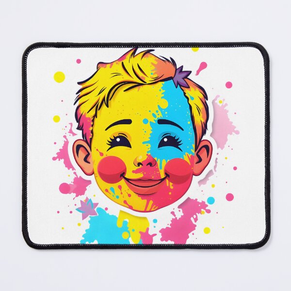 Item preview, Happy Holi Color Splash Sticker | Festival of Colors India designed and sold by Teewave-Ashish.
