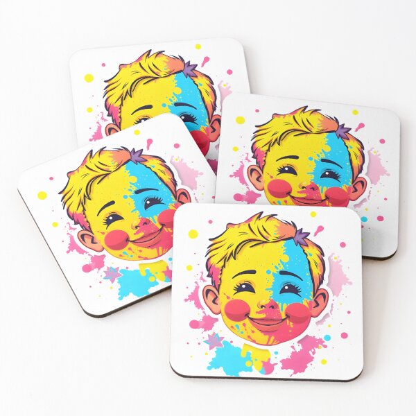 Item preview, Happy Holi Color Splash Sticker | Festival of Colors India designed and sold by Teewave-Ashish.