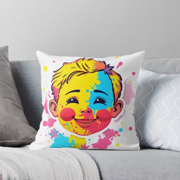 Item preview, Happy Holi Color Splash Sticker | Festival of Colors India designed and sold by Teewave-Ashish.