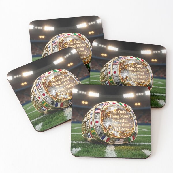 Item preview, The Only Thing More Powerful Than Hate Is Love Stadium Unity Concept designed and sold by Uglyandcute.