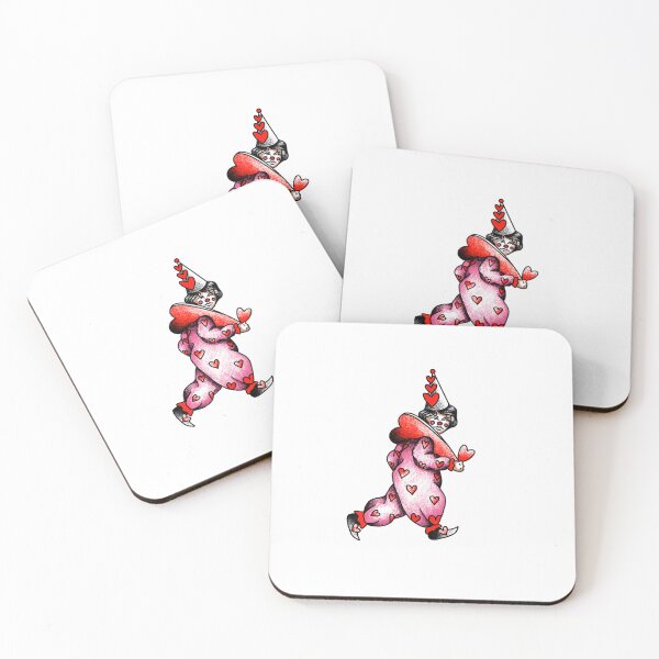 Item preview, heart clown designed and sold by ptvfrankie.