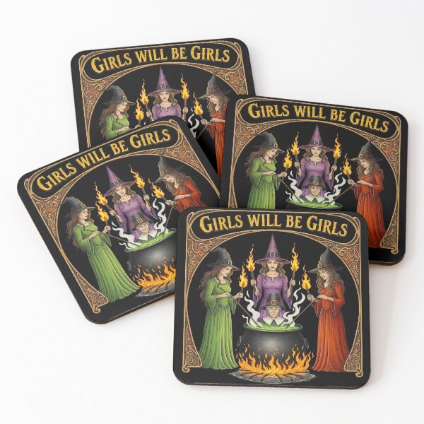 Item preview, Girls Will Be Girls Witches Brew Cauldron Scene designed and sold by TeeARTHY.