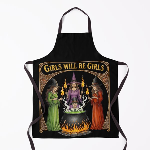 Item preview, Girls Will Be Girls Witches Brew Cauldron Scene designed and sold by TeeARTHY.