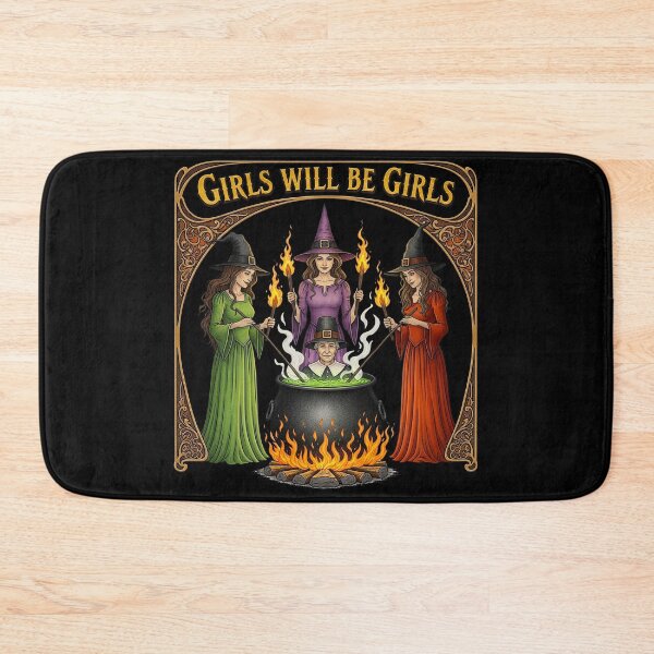 Item preview, Girls Will Be Girls Witches Brew Cauldron Scene designed and sold by TeeARTHY.