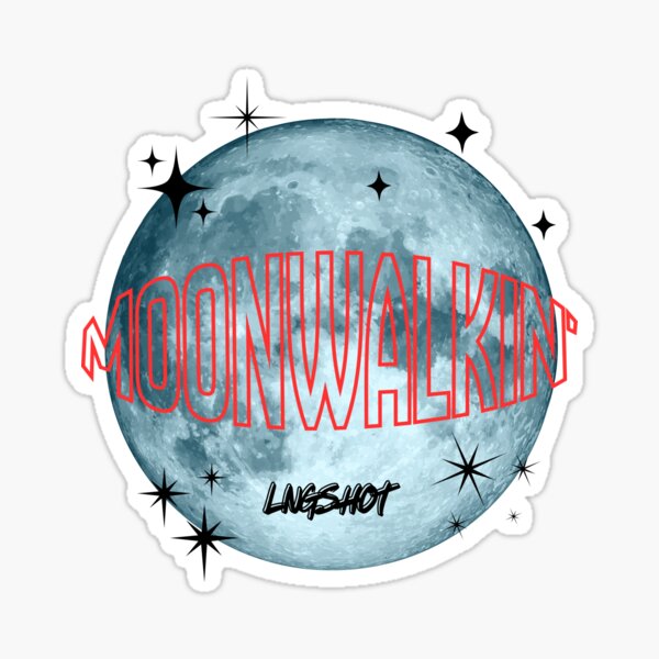LNGSHOT Moonwalkin' Kpop Boy Group Sticker
