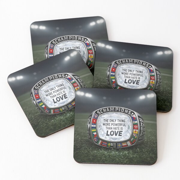 Item preview, The Only Thing More Powerful Than Hate Is Love Stadium Unity Concept designed and sold by Uglyandcute.