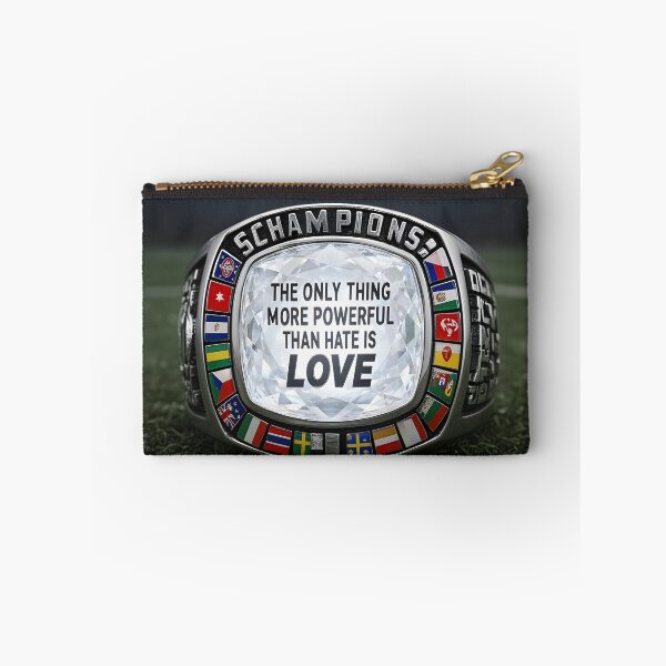 Item preview, The Only Thing More Powerful Than Hate Is Love Stadium Unity Concept designed and sold by Uglyandcute.