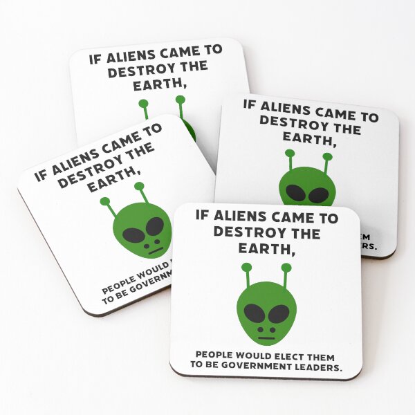Item preview, If aliens came to destroy the earth  designed and sold by Rachel the Artist .