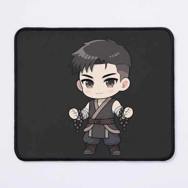 Item preview, Chibi Monk Warrior - Cute Prayer Beads Fighter designed and sold by RyanBelandres.