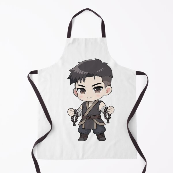 Item preview, Chibi Monk Warrior - Cute Prayer Beads Fighter designed and sold by RyanBelandres.